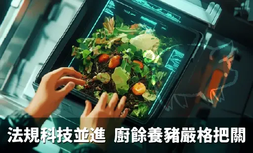 法規科技並進，廚餘養豬嚴格把關
