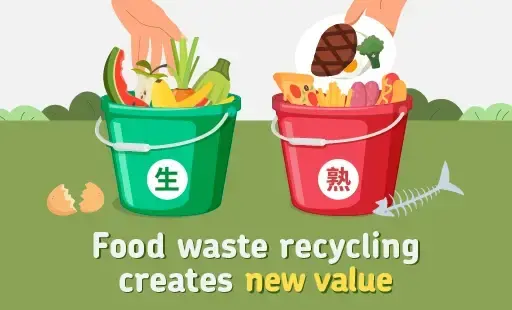Food waste recycling creates new value