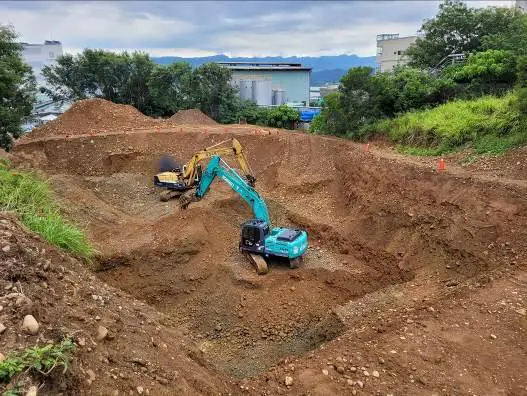 Soil pollution improvement project in Dagang, Nantou City
