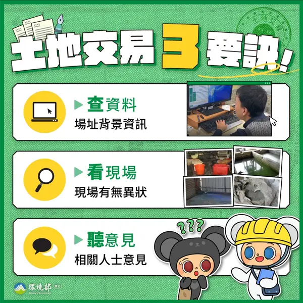 土地交易3要訣
