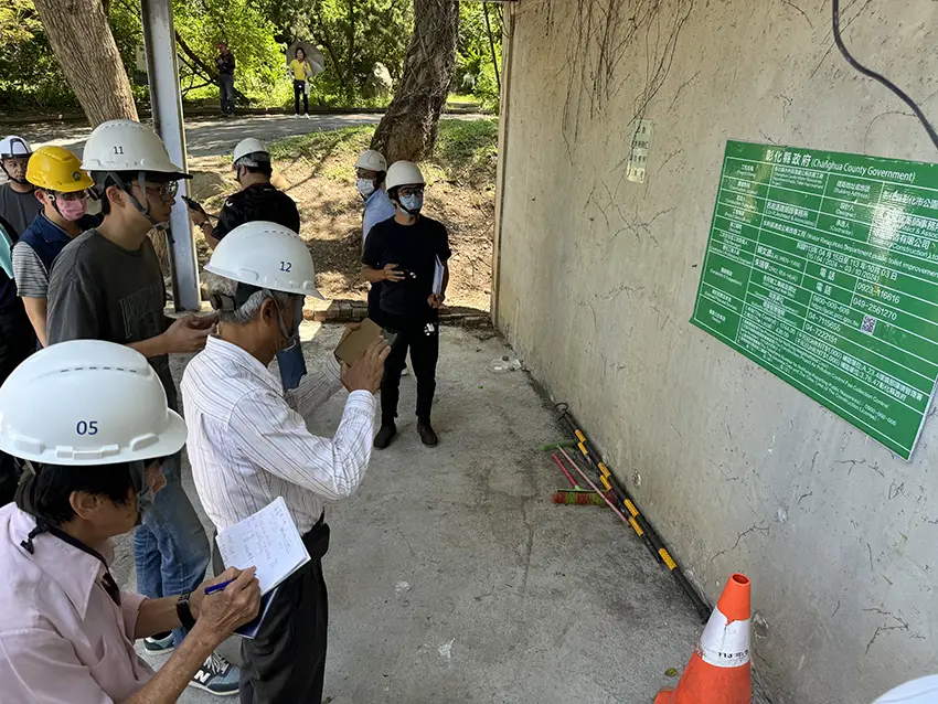Inspection of public restroom improvement projects
