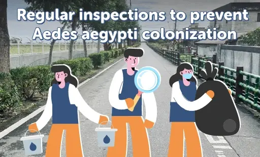 Prevent dengue fever, block the northern migration and colonization of Aedes aegypti