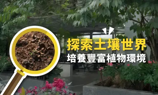探索土壤世界 培養豐富植物環境