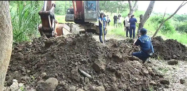 本署中區環管中心蒐集現場違法事證