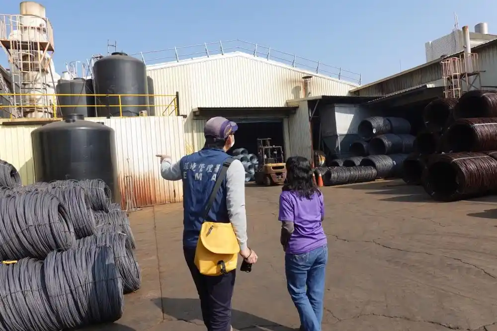 檢視「環境管理署南區環境管理中心督察鐵線加工廠」圖片