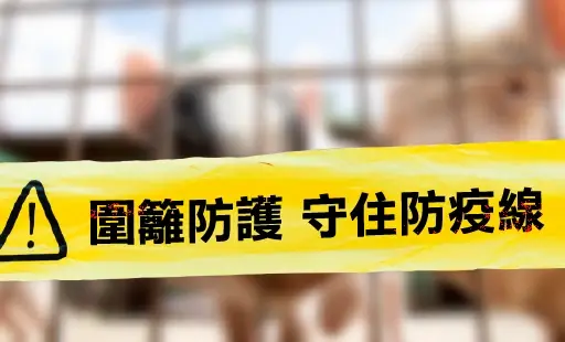 圍籬防護 守住防疫線