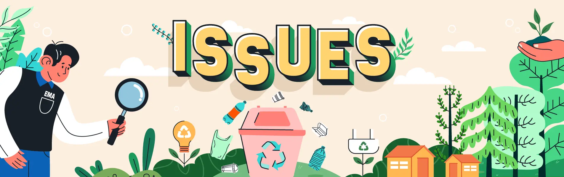 Find out more about environmental issues and actions