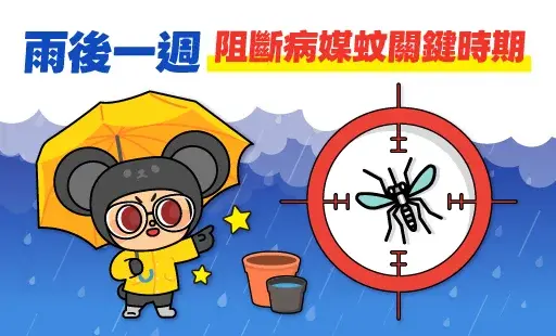 雨後一週 阻斷病媒蚊關鍵時期
