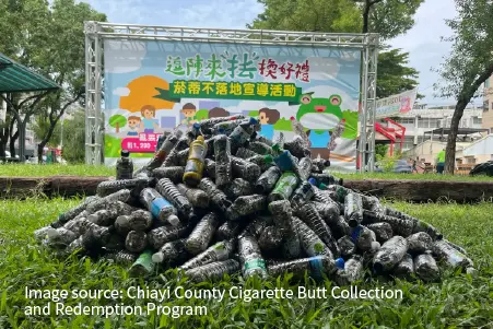 Chiayi County Cigarette Butt Collection and Redemption Program