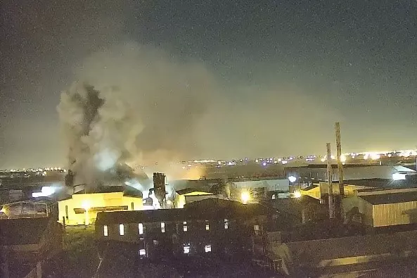 夜間時段逸散大量煙塵